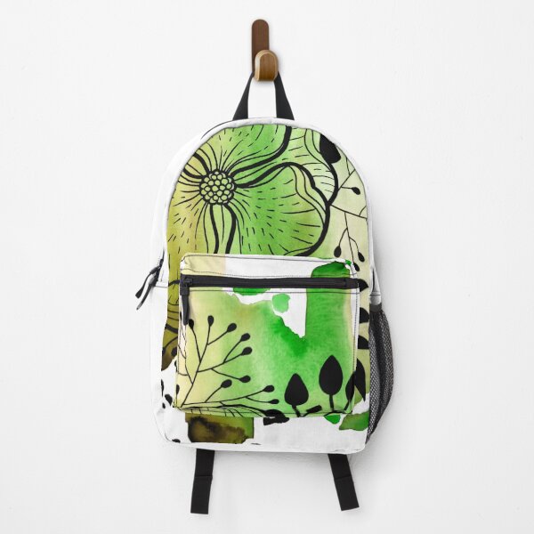 Item preview, Green Watercolor Flower Duda designed and sold by BEATRIZKOBORI.
