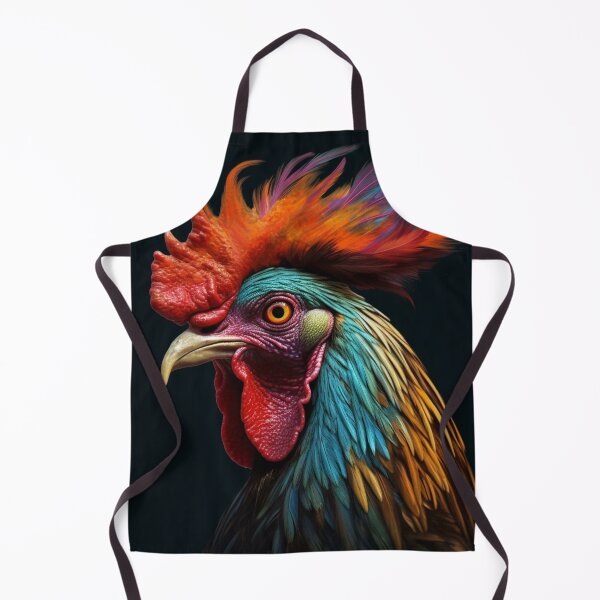 Item preview, Colorful rooster digital print designed and sold by dcrc.