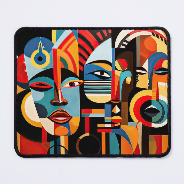 Item preview, African Tribe Bauhaus Design designed and sold by ArtificialGenes.