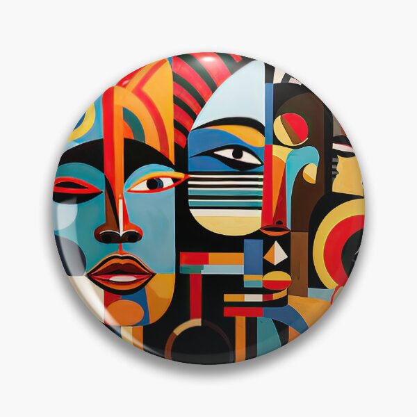 Item preview, African Tribe Bauhaus Design designed and sold by ArtificialGenes.