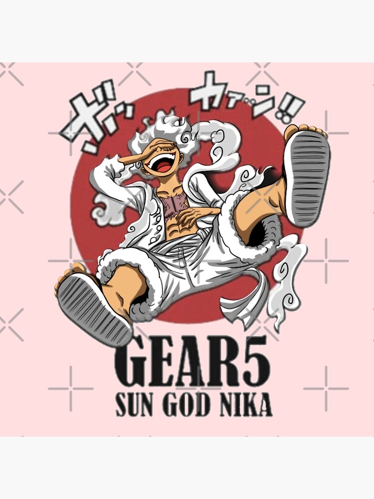 Luffy Gear 5 Sun God Nika Background