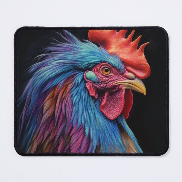 Item preview, Colorful rooster digital print designed and sold by dcrc.
