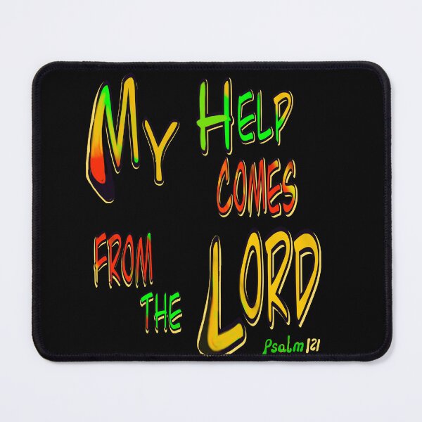 Item preview, Reggae Inspirational motivational positivity affirmation of faith 2, my help comes from the lord designed and sold by Artonmytee.