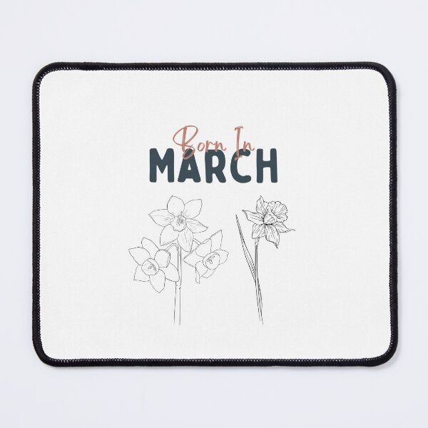 Item preview, Born in March birth flower shirt - Daffodil and Jonquil designed and sold by Leivenaar.