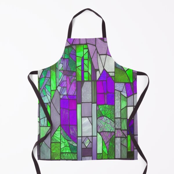 Item preview, Stain Glass Tower in Purples designed and sold by neverfaraway.