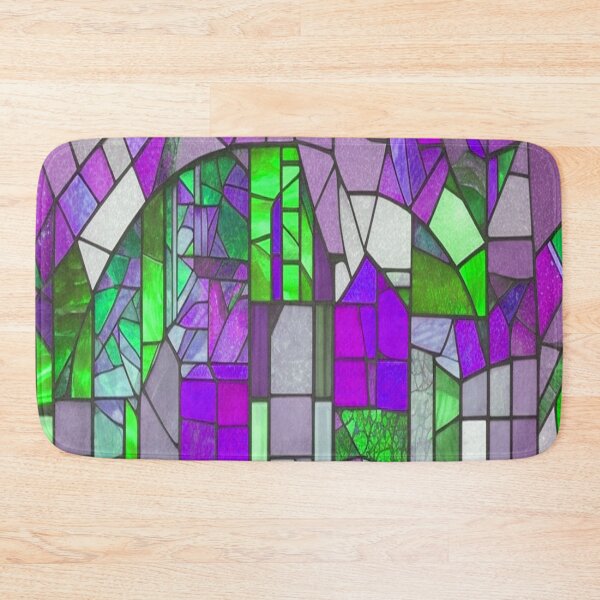 Item preview, Stain Glass Tower in Purples designed and sold by neverfaraway.