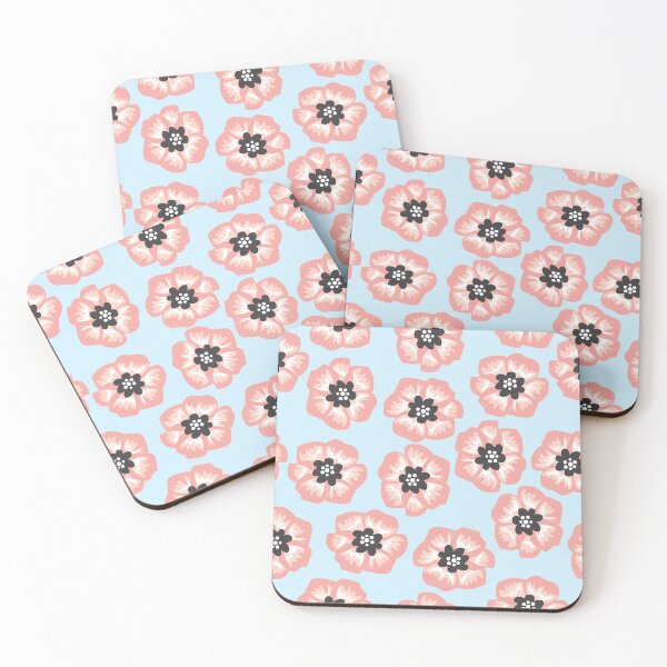 Item preview, Pink Pastel Flower Pattern Repeating designed and sold by PMCreative.
