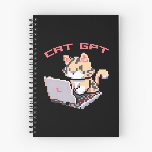 Item preview, Chatbot Pixel Cat designed and sold by RosmirStore.