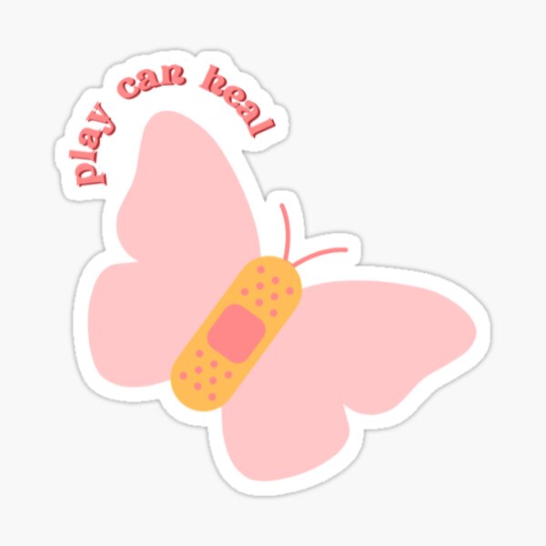 Item preview, Play Can Heal Sticker designed and sold by blaziegilder.