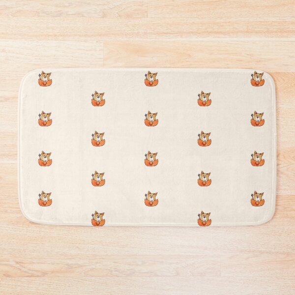 Item preview, Halloween devil corgi in pumpkin designed and sold by haakondesign.