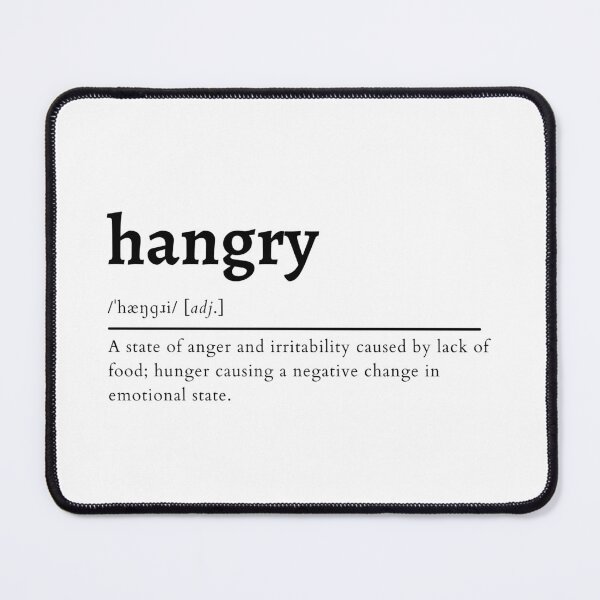 Item preview, Hangry Word Art designed and sold by Lauren Garnett.