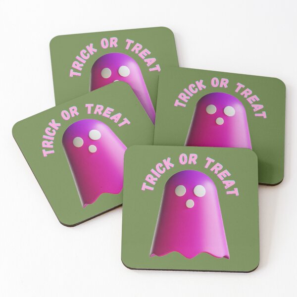 Item preview, Pink ghost, Halloween, Trick or Treat, fun, happy, pink, funy  designed and sold by IgErSTYLE.