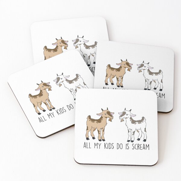 Item preview, All my kids do is scream goats designed and sold by Midwestmama94.