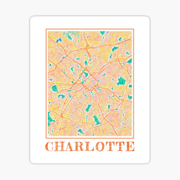 Charlotte Map, North Carolina - GIS Geography