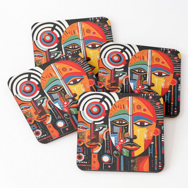 Artikelvorschau, African Tribe Bauhaus Design entworfen und verkauft von ArtificialGenes.