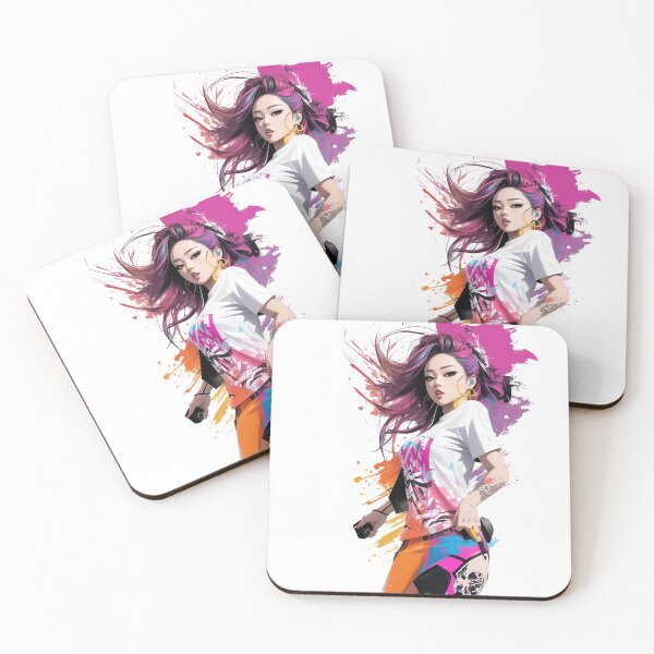 Item preview, K-Pop Style Dancer - Graffiti Splash Style designed and sold by Seneku-Design.