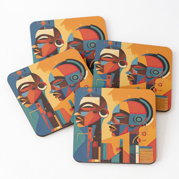 Artikelvorschau, African Tribe Bauhaus Design entworfen und verkauft von ArtificialGenes.