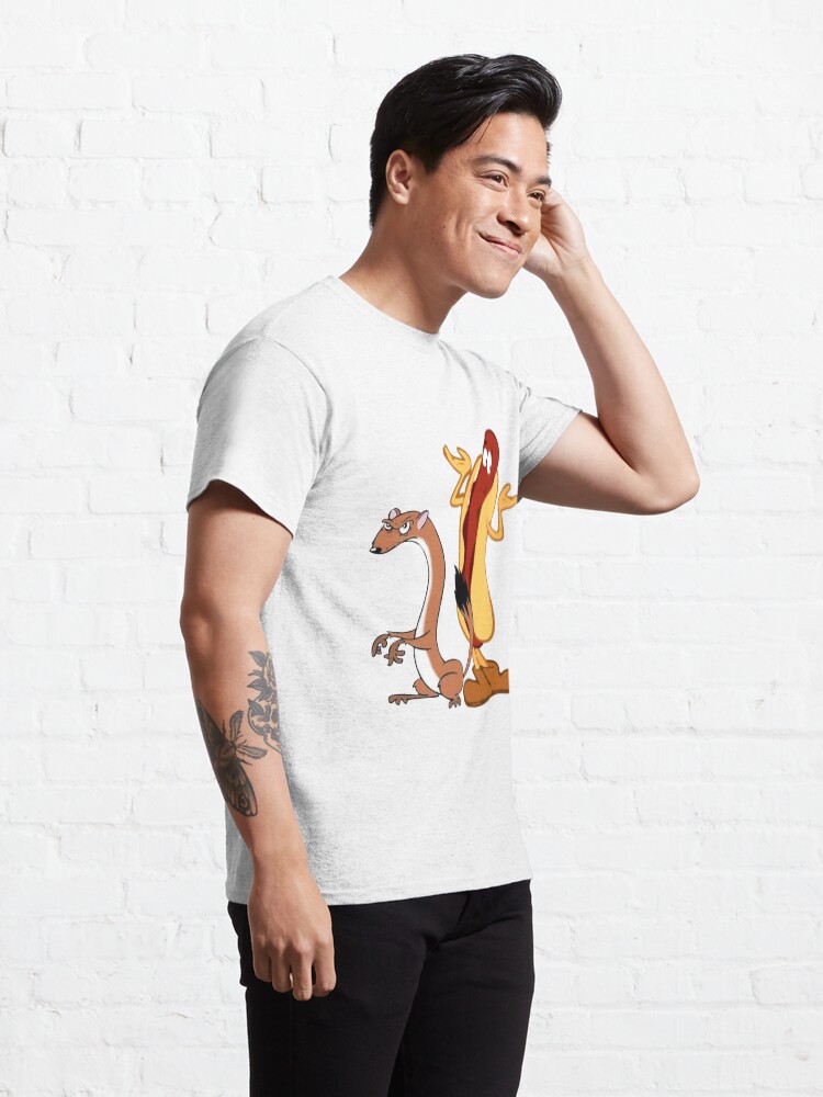 Thumbnail 5 of 7, Classic T-Shirt, the weez and the hot dog designed and sold by greenarmyman.