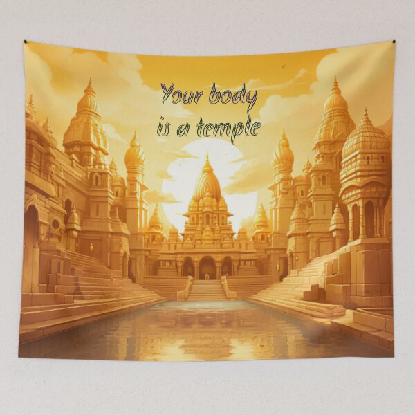 Item preview, Your Body is a Temple designed and sold by Bring Back Culture.
