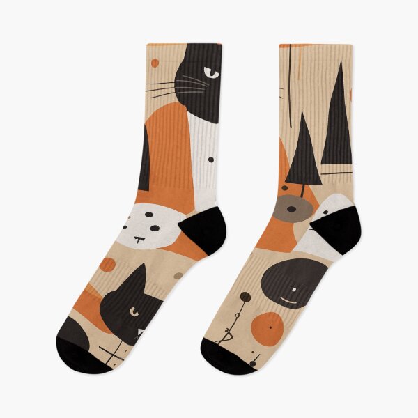 Item preview, Geometric kittens designed and sold by Lion-ZG21.