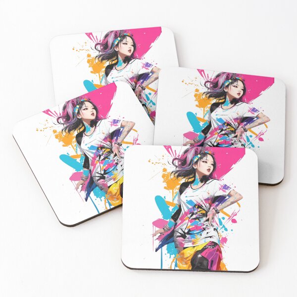 Item preview, KPop Style Dancer - Graffiti Splash Style designed and sold by Seneku-Design.