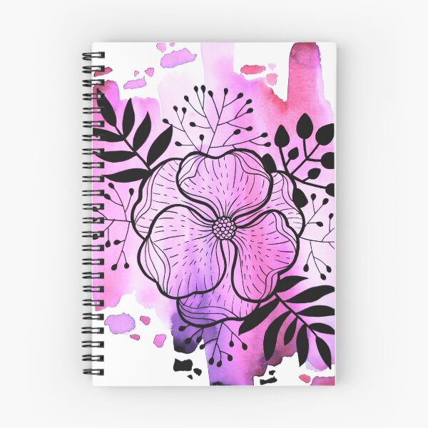 Item preview, Flor De Acuarela Rosa Duda designed and sold by BEATRIZKOBORI.