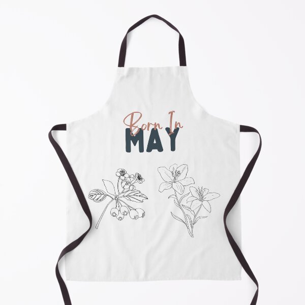 Item preview, Born in May birth flower shirt - Lily-of-the-Valley and Hawthorn designed and sold by Leivenaar.
