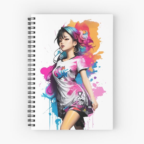 Item preview, K-Pop Style Dancer - Graffiti Splash Style designed and sold by Seneku-Design.