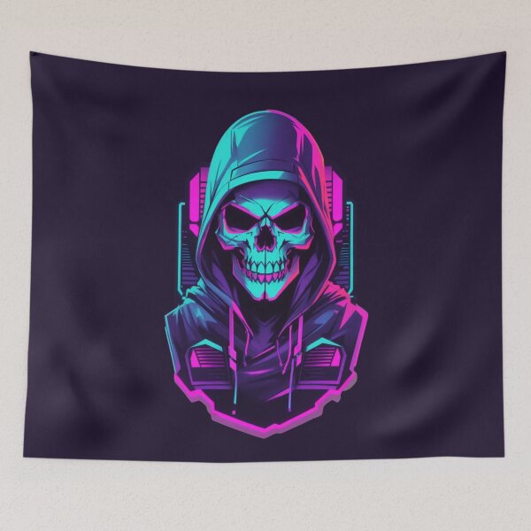 Item preview, holographic skull designed and sold by jkrphoto.