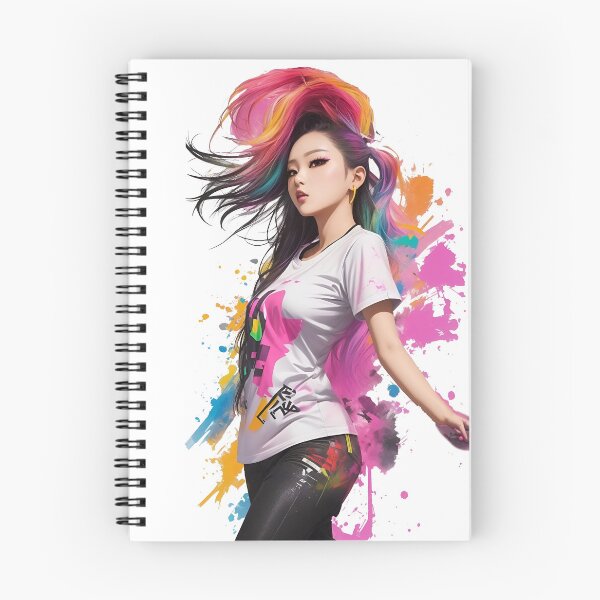Item preview, K-Pop Style Dancer - Graffiti Splash Style designed and sold by Seneku-Design.
