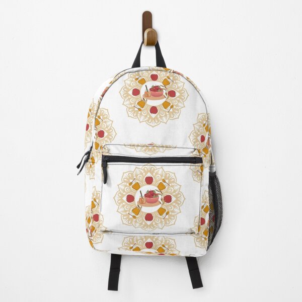 Item preview, Apples and honey Mandala for a sweet and happy life designed and sold by ariverde.