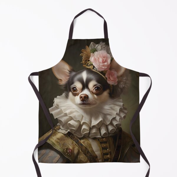 Item preview, Chihuahua Portrait Aristocratic Animal Art designed and sold by ConfettiSkyArt.
