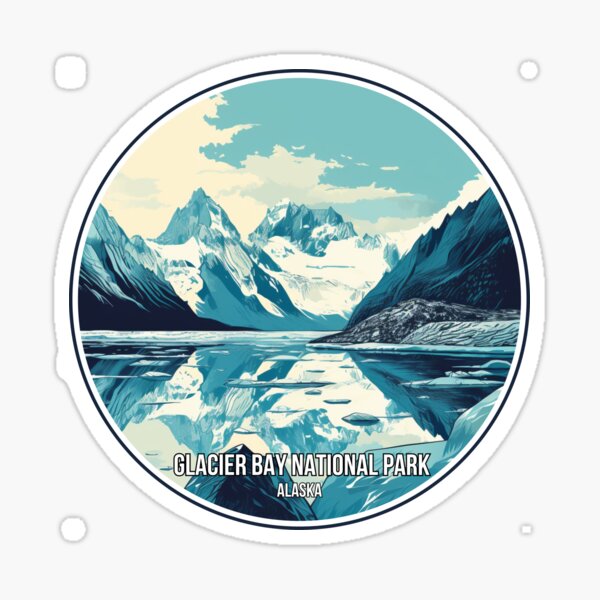 Glacier Bay National Park T-Shirt - Iceberg Poster