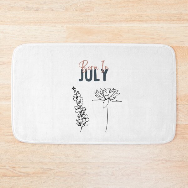 Item preview, Born in July birth flower shirt - Larkspur and Water Lily designed and sold by Leivenaar.