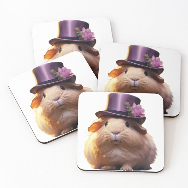 Item preview, Cute capybara with violet hat. designed and sold by Dreamtodream.