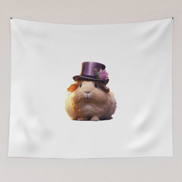 Item preview, Cute capybara with violet hat. designed and sold by Dreamtodream.