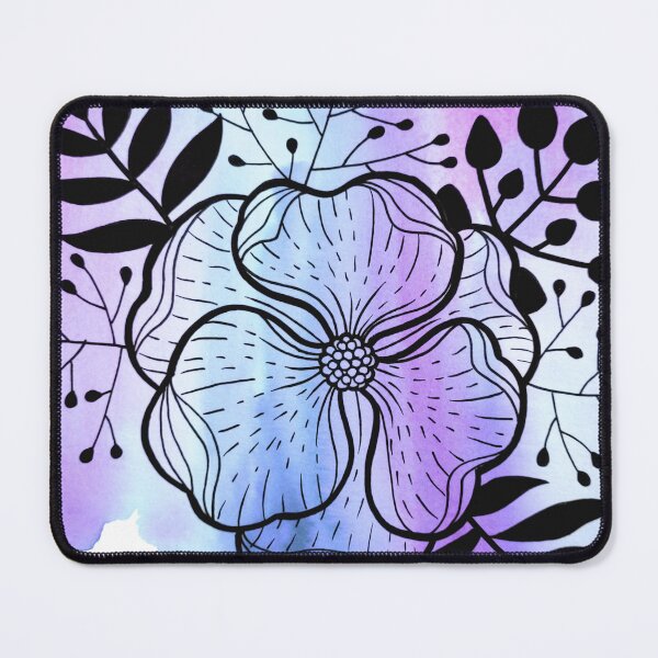 Item preview, Blue Lilac Watercolor Flower Duda designed and sold by BEATRIZKOBORI.