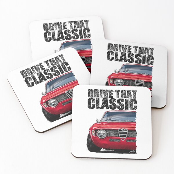 Item preview, Drive That Classic featuring Iconic Red Italian Sports Car designed and sold by Petrolhead T-Shirts and Art.