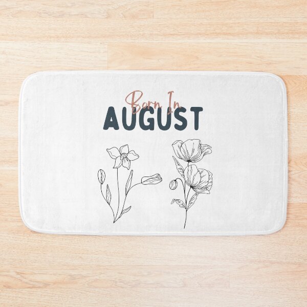 Item preview, Born in August birth flower shirt - Gladiolus and Poppy designed and sold by Leivenaar.
