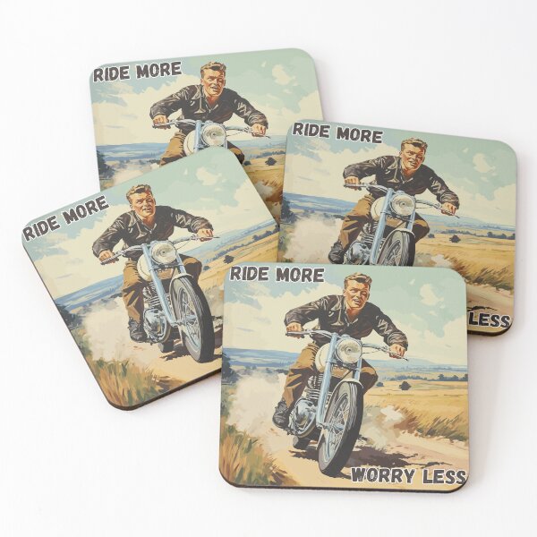 Item preview, Ride More, Worry Less - Vintage  designed and sold by mOdesign84.