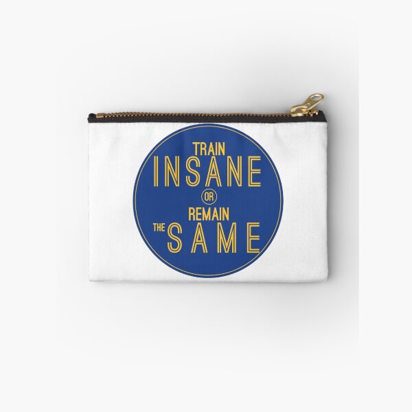 Item preview, Copy of Train Insane or Remain the Same | Warriors Edition designed and sold by Sports-Stickers.