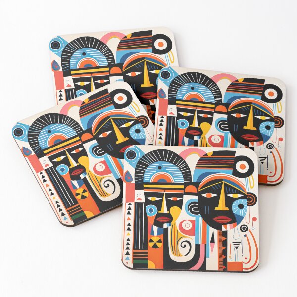 Artikelvorschau, African Tribe Bauhaus Design entworfen und verkauft von ArtificialGenes.