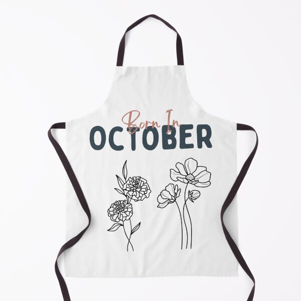 Item preview, Born in october birth flower shirt - Marigold and Cosmos designed and sold by Leivenaar.