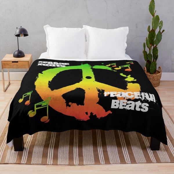 Item preview, "Reggae Roots, Peaceful Beats" - Harmony Tee designed and sold by WildWoodWaver.