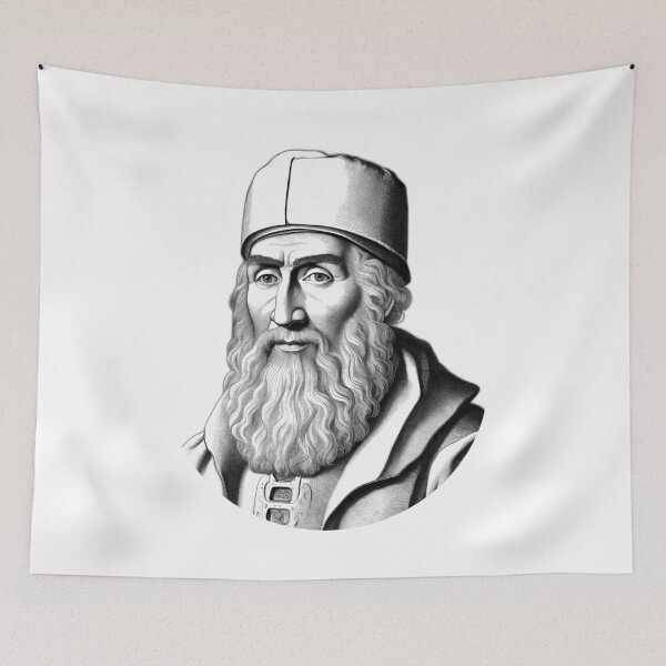 Item preview, Johannes Gutenberg Portrait designed and sold by NTGUILTY.