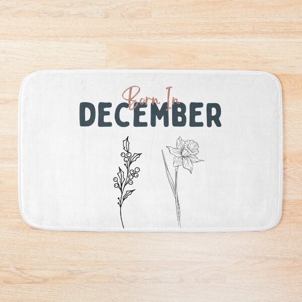 Item preview, Born in December birth flower shirt - Narcissus and Holly designed and sold by Leivenaar.