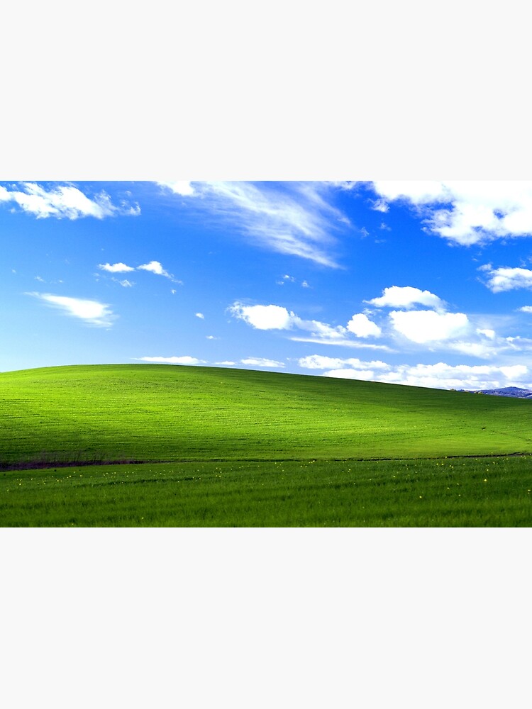 Vinilo para portátil «Fondo de pantalla de Windows XP» de uberspook |  Redbubble