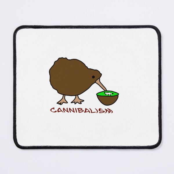 Item preview, Kiwi eating a kiwi cannibalism designed and sold by TagArtCreative.