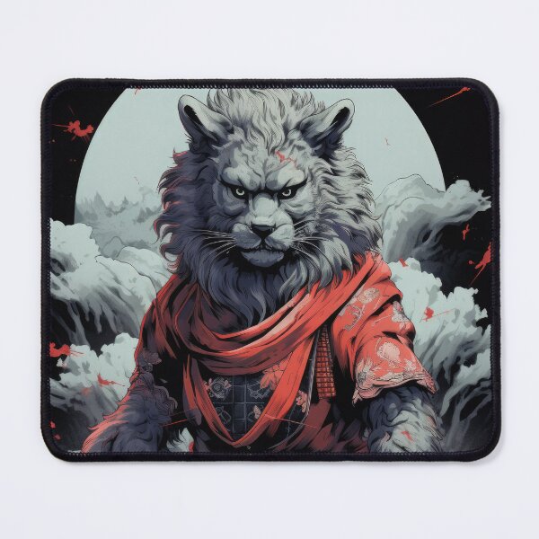 Item preview, Regal Samurai Lion designed and sold by Johnelh.