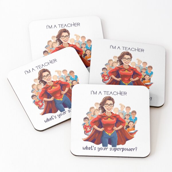 Item preview, I'm a teacher what's your superpower? designed and sold by mOdesign84.